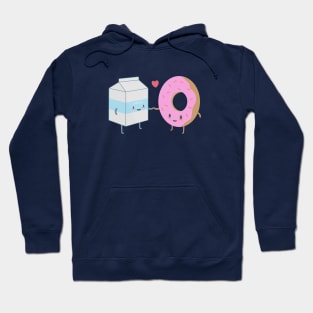 True love | Donut and Milk Hoodie